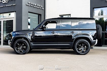 DEFENDER 110 D250 HARD TOP S AWD - VERSION UTILITAIRE - SANTORINI BLACK – WARRANTY 09/2030