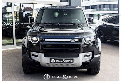 DEFENDER 110 D250 HARD TOP S AWD - VERSION UTILITAIRE - SANTORINI BLACK – WARRANTY 09/2030