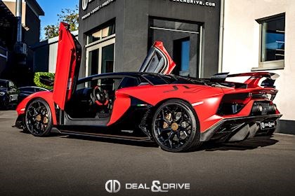 AVENTADOR SVJ COUPE 6.5 V12 - ROSSO MIMIR MATT - AD PERSONAM – BALBONI EXHAUST - IMMAT FR. - 2Y WARR