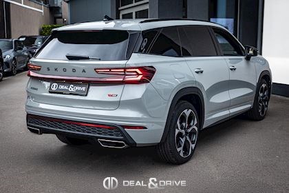 KODIAQ RS 2.0 TSI 4X4 - 7 PLACES - STEEL GREY – WARRANTY 07/2029