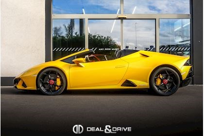 HURACAN EVO SPYDER AWD GIALLO INTI - FULL XPEL - WARRANTY 07/29