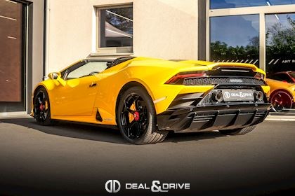 HURACAN EVO SPYDER AWD GIALLO INTI - FULL XPEL - WARRANTY 07/29