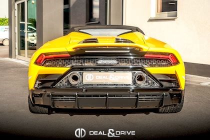 HURACAN EVO SPYDER AWD GIALLO INTI - FULL XPEL - WARRANTY 07/29