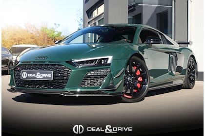 R8 COUPE V10 GT RWD S-TRONIC 1 OF 333 – 1 OF 1 IN AUDI EXCLUSIVE GOODWOOD GREEN METALLIC 