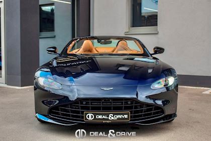 V8 VANTAGE ROADSTER TOUCHTRONIC 3 – ULTRAMARINE BLACK METALLIC – PREMIUM WARRANTY 12/25 - XPEL