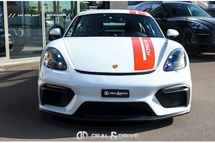 718 CAYMAN GT4 PDK PACK CLUBSPORT – CARRARA WHITE METALLIC