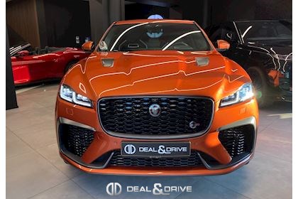 F-PACE 5.0 SUPERCHARGED P550 SVR AWD – ORANGE ATACAMA SVO PREMIUM PAINT