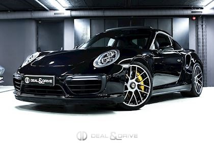 911 (991.2) TURBO S COUPE PDK – JET BLACK METALLIC - IMMAT FR.