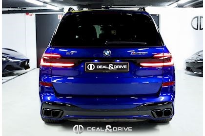 X7 M60i xDrive PACK M SPORT PRO 7 PLACES - MARINA BAY BLAU METALLIC