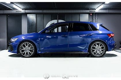 RS 3 SPORTBACK 2.5 TFSI QUATTRO S-TRONIC (FACELIFT) – PACK CARBONE RS - ASCARI BLUE – WARRANTY 12/27