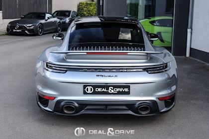 911 (992.1) TURBO S COUPE PDK – GT-SILVER – IMMAT FR. - PORSCHE APPROVED 01/2029 - PPF