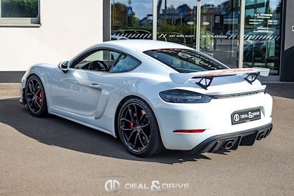 718 CAYMAN GT4 4.0 PDK (420 CH) PACK CLUBSPORT – CARRARA WHITE METALLIC