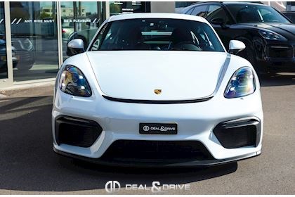718 CAYMAN GT4 4.0 PDK (420 CH) PACK CLUBSPORT – CARRARA WHITE METALLIC