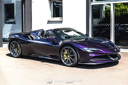 SF90 SPIDER ATELIER - VIOLA HONG KONG - PPF - IMMAT. FR